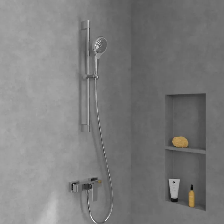 Villeroy & Boch Mitigeur mécanique douche VILLEROY ET BOCH Architectura Square Chrome* Robinet De Douche