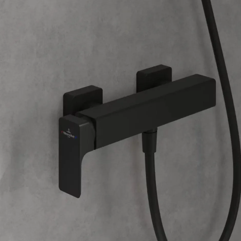 Villeroy & Boch Mitigeur mécanique douche VILLEROY ET BOCH Subway 3.0 Matt Black* Robinet De Douche