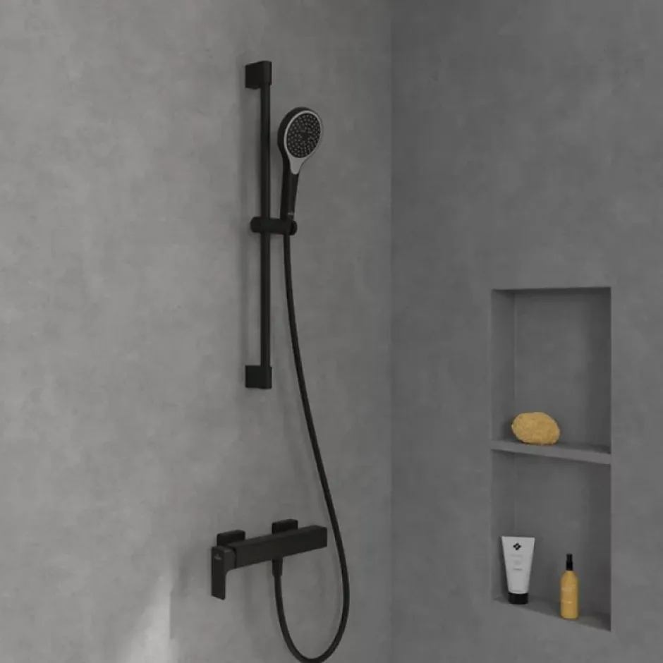 Villeroy & Boch Mitigeur mécanique douche VILLEROY ET BOCH Subway 3.0 Matt Black* Robinet De Douche