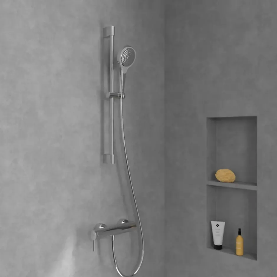 Villeroy & Boch Mitigeur mécanique douche VILLEROY ET BOCH Loop & Friends Chrome