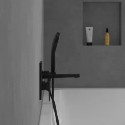 Villeroy & Boch Mitigeur mécanique encastré avec inverseur VILLEROY ET BOCH Architectura Square Noir mat