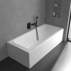 Villeroy & Boch Mitigeur mécanique encastré avec inverseur VILLEROY ET BOCH Architectura Square Noir mat
