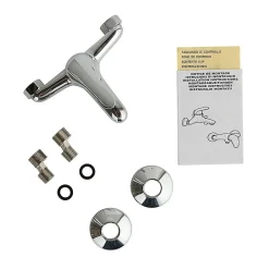 Kiamami Valentina Mitigeur Monocommande Pour Baignoire Finition Chrome - Enter* Robinet De Baignoire