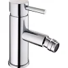 Sanindusa Mitigeur pour bidet mousseur orientable Icone chromé livré avec fixation 2 flexibles