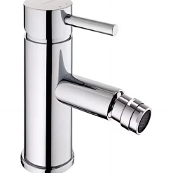 Sanindusa Mitigeur pour bidet mousseur orientable Icone chromé livré avec fixation 2 flexibles