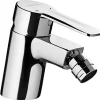 Sanindusa Mitigeur pour bidet mousseur orientable Alfa Start chromé livré avec 2 flexibles