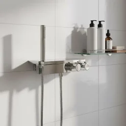 GoodHome Mitigeur thermostatique bain/douche chromé Kolima* Robinet De Douche
