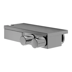 GoodHome Mitigeur thermostatique bain/douche gris Kolima* Robinet De Douche