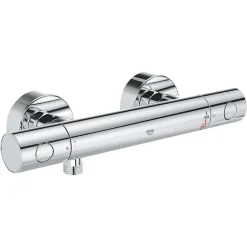 Grohe Mitigeur thermostatique douche Grohtherm 800 chromé avec filtres intégrés