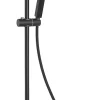 Invena Mitigeur Thermostatique Douche Noir Ensemble De Conception Carree* Robinet De Douche