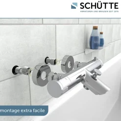Schütte Mitigeur thermostatique de baignoire LONDON chromé