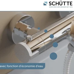 Schütte Mitigeur thermostatique de baignoire LONDON chromé