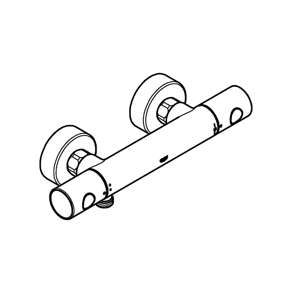 Grohe Mitigeur thermostatique Douche Precision Get* Robinet De Douche