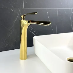 Kroos Mitigeur vasque laiton Doré - Canopus* Robinet Lave-Mains