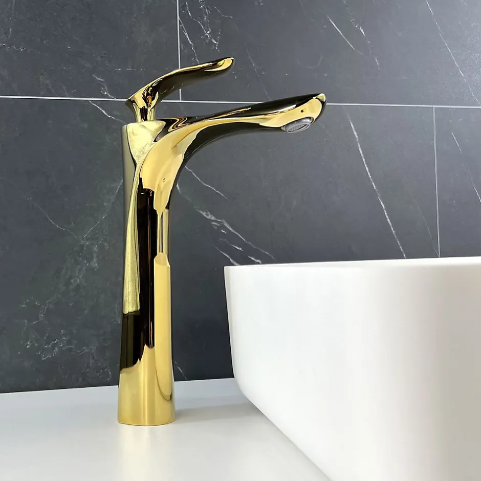 Kroos Mitigeur vasque laiton Doré - Canopus* Robinet Lave-Mains
