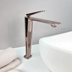 Kroos Mitigeur vasque Or rose - Tureis* Robinet Lave-Mains