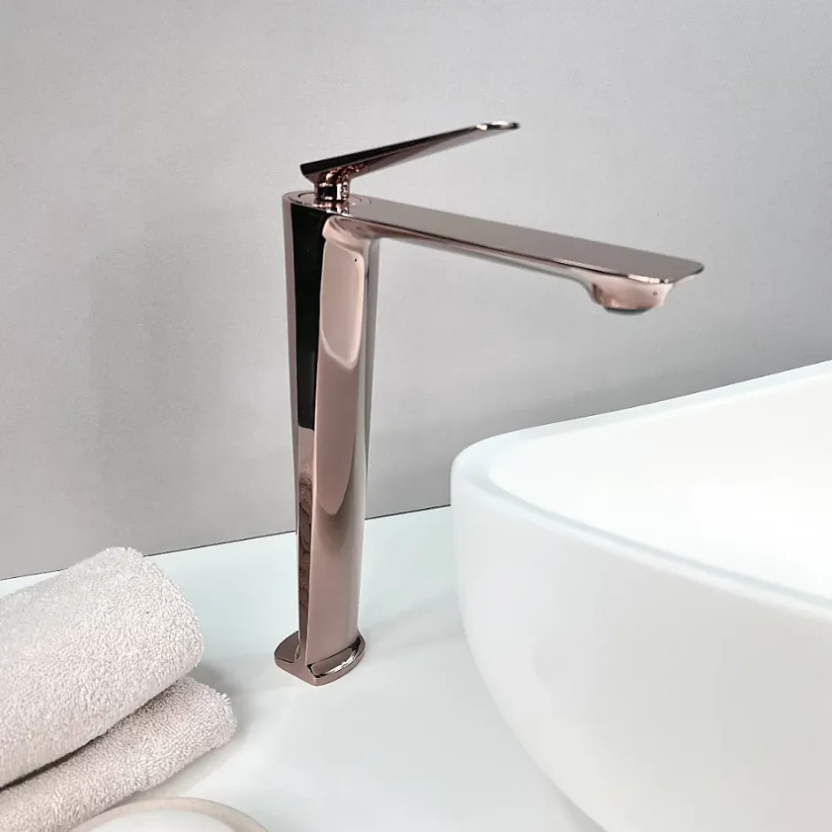 Kroos Mitigeur vasque Or rose - Tureis* Robinet Lave-Mains