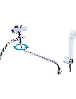 Rav Mélangeur basse pression pour baignoire ou douche avec pommeau* Robinet Lave-Mains