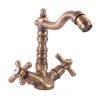 Rav Mélangeur bidet long MOA sans siphon en laiton bronze* Robinet De Bidet