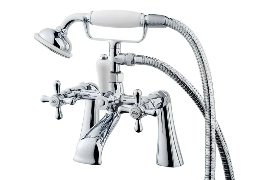 GoodHome Mélangeur de baignoire traditionnel Etel