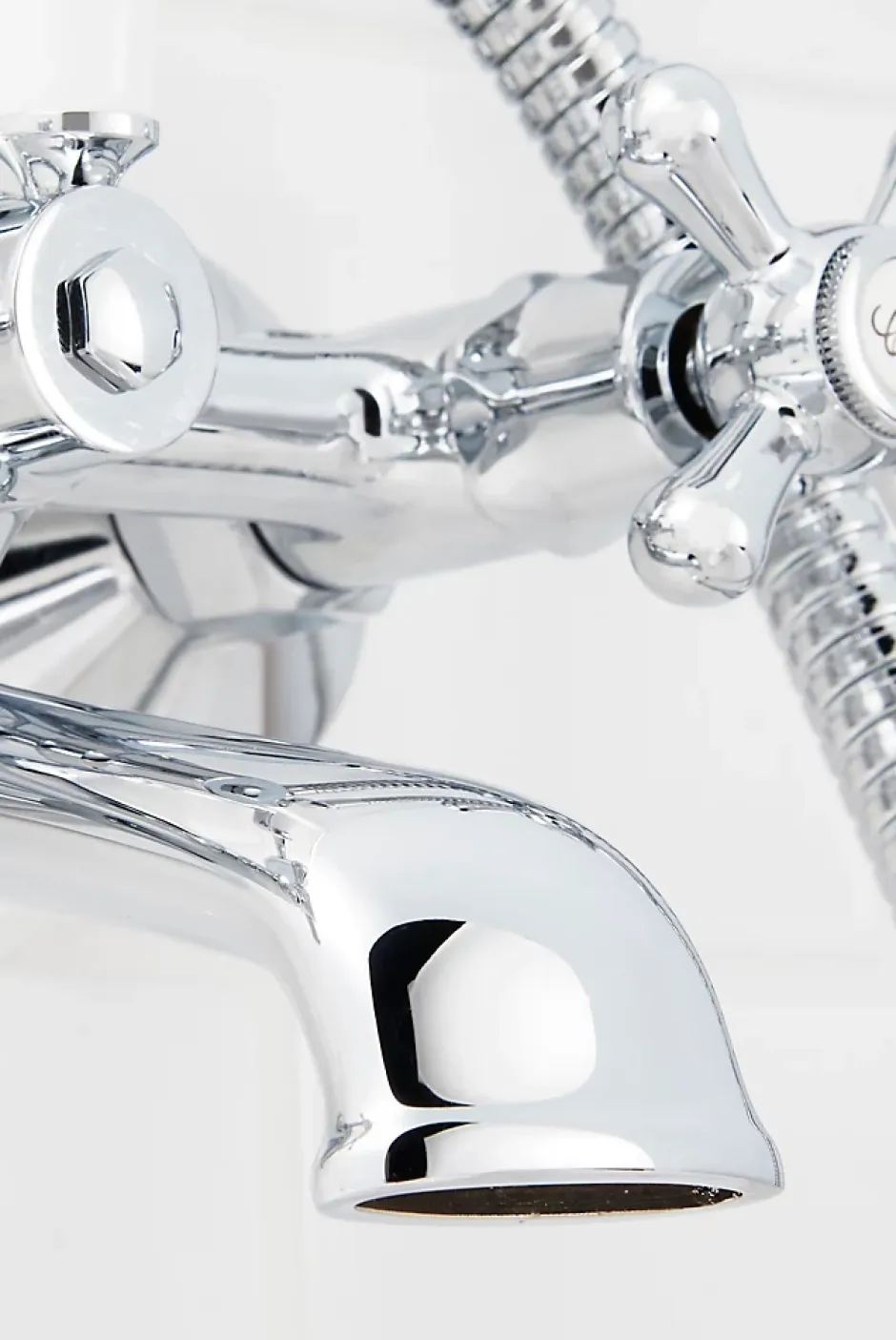 GoodHome Mélangeur de baignoire traditionnel Etel