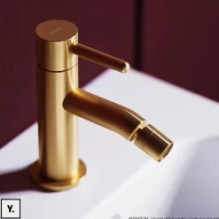 Otitec Mélangeur de bidet - Couleur Or - Y* Robinet De Bidet