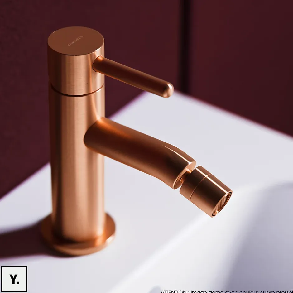 Otitec Mélangeur de bidet - Cuivre Brossé - Y