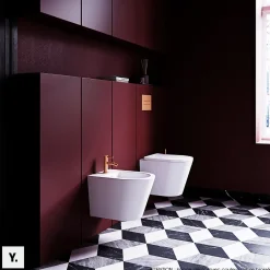 Otitec Mélangeur de bidet - Cuivre Brossé - Y