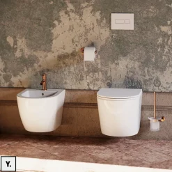 Otitec Mélangeur de bidet - Cuivre Brossé - Y
