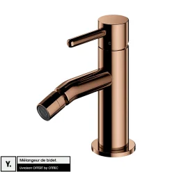 Otitec Mélangeur de bidet - Cuivre - Y* Robinet De Bidet
