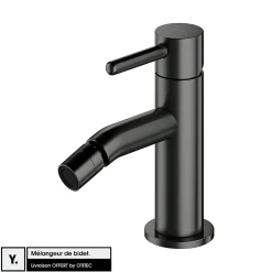 Otitec Mélangeur de bidet - Graphite - Y