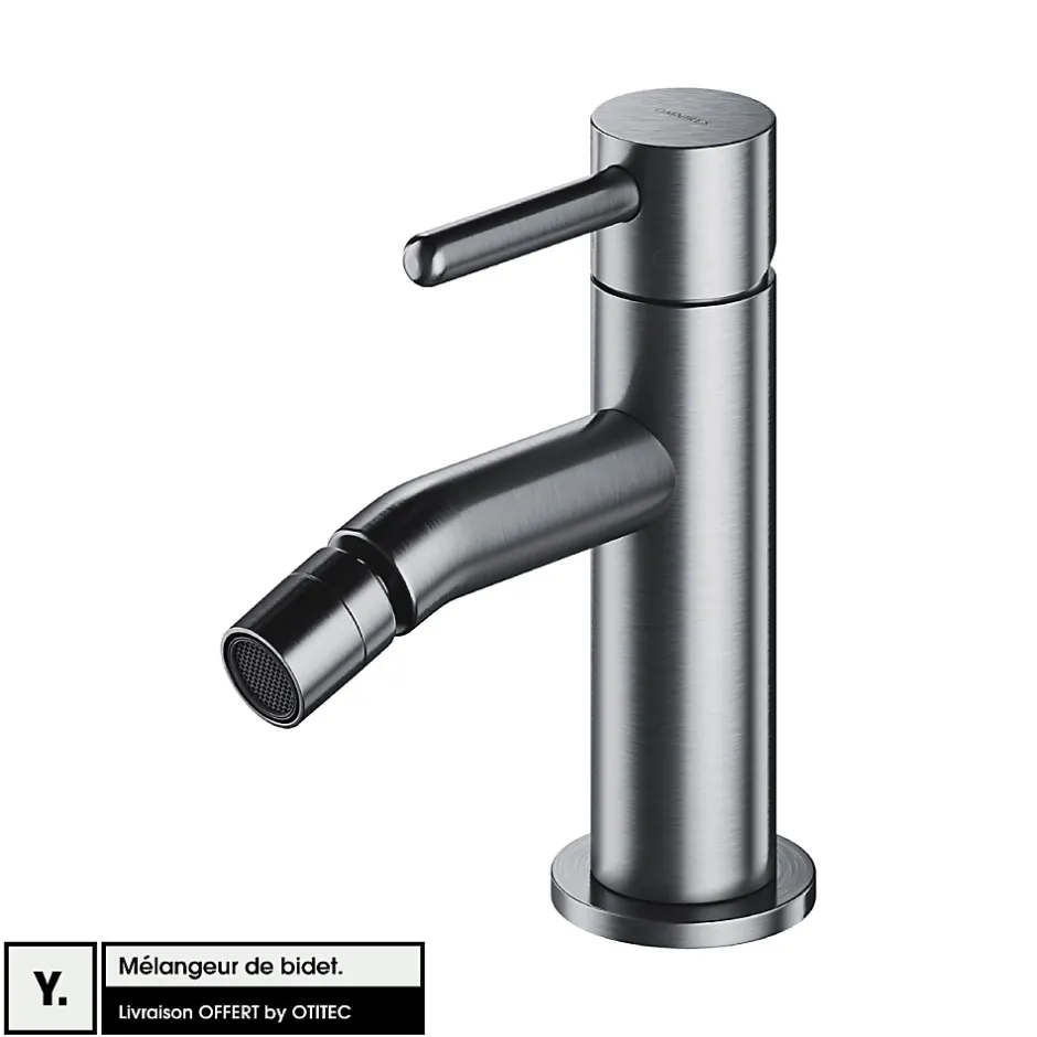 Otitec Mélangeur de bidet - Nickel - Y