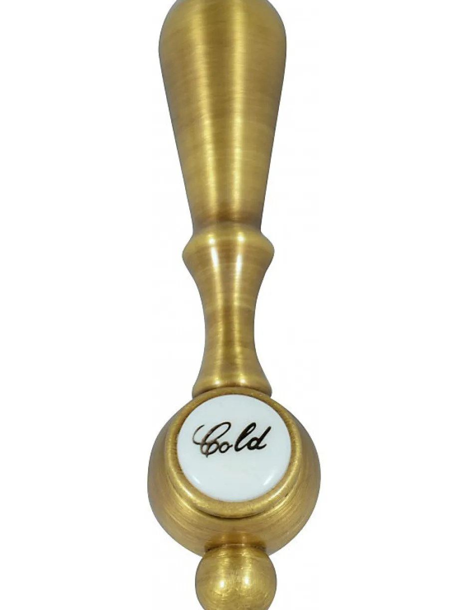 Rav Mélangeur de douche encastrable rétro MOA laiton bronze* Colonne De Douche Encastrable