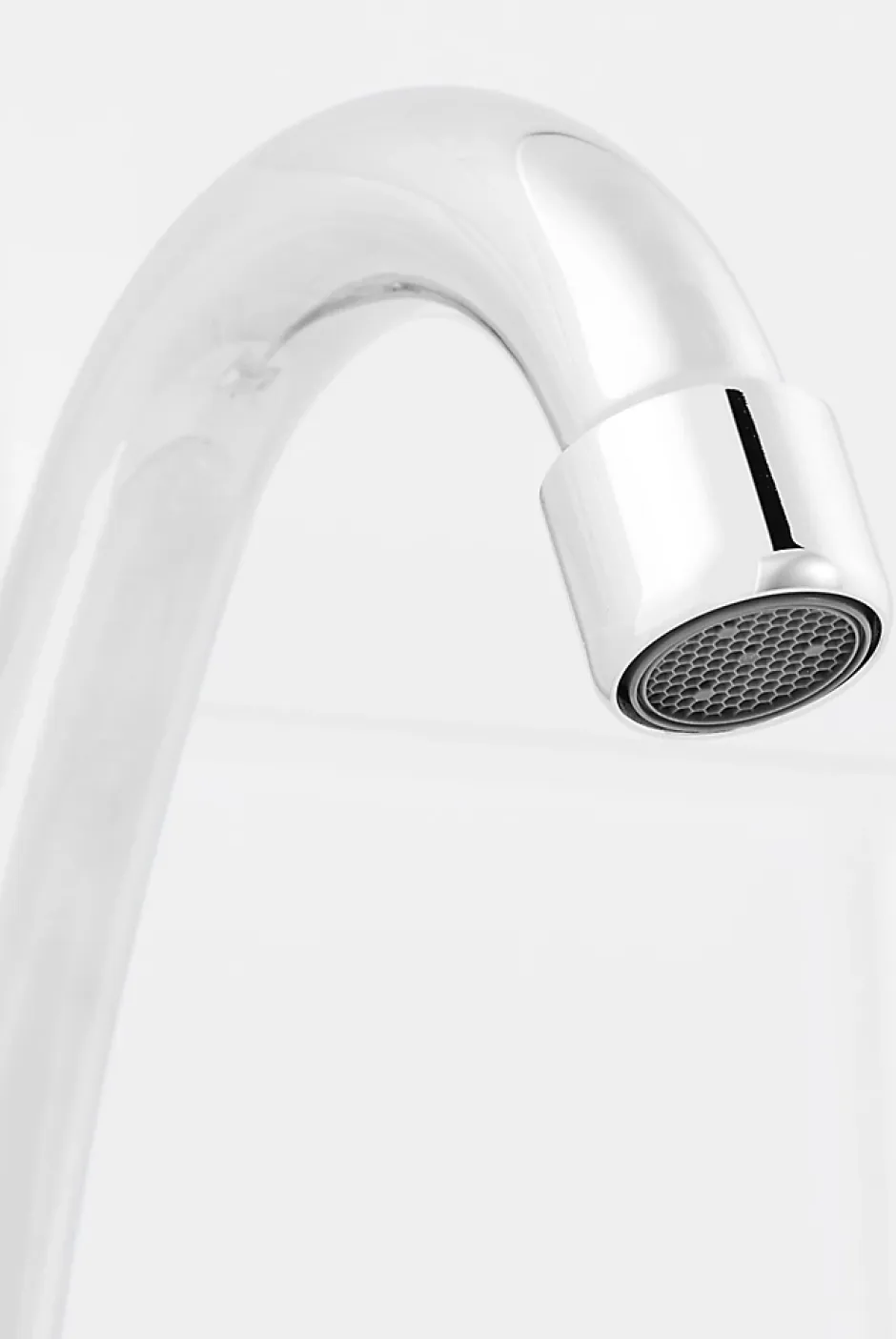 Mélangeur de lavabo avec vidage et flexibles Femelle 12/17 en laiton chromé Grenvik