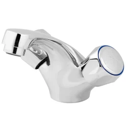GoodHome Mélangeur de lavabo chromé Calp* Robinet Lavabo Et Vasque