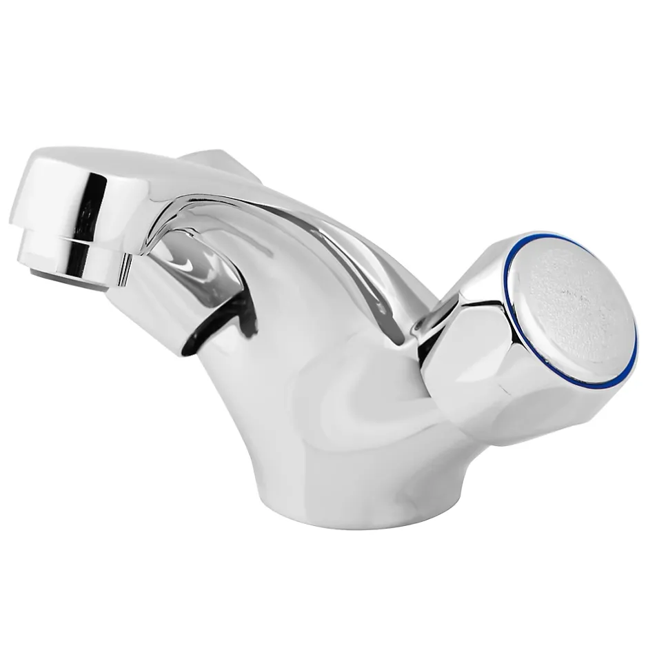 GoodHome Mélangeur de lavabo chromé Calp* Robinet Lavabo Et Vasque