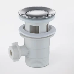 GoodHome Mélangeur de lavabo chromé Calp* Robinet Lavabo Et Vasque