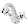 GoodHome Mélangeur de lavabo en laiton chromé Etel* Robinet Lavabo Et Vasque