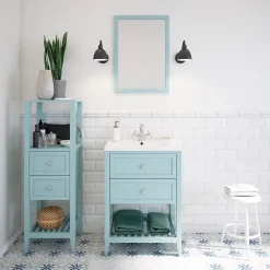GoodHome Mélangeur de lavabo en laiton chromé Etel* Robinet Lavabo Et Vasque