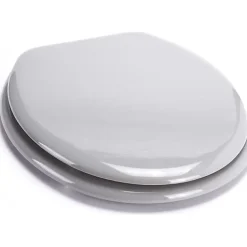 MSV Abattant Wc MDF Gris Argent* Abattant Wc
