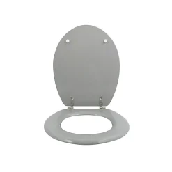 MSV Abattant Wc MDF Gris Argent* Abattant Wc