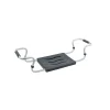 MSV Grand siège de baignoire extensible 5070cm Gris Max 120kg