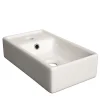 Naturel Lavabo Stilla 40x22 cm blanc brillant (STILLA401406)* Vasque À Poser