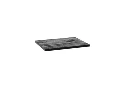 Naturel Plan Stilla 60x2,5x46 cm noir (STILLAF06009)* Plan De Travail Salle De Bains