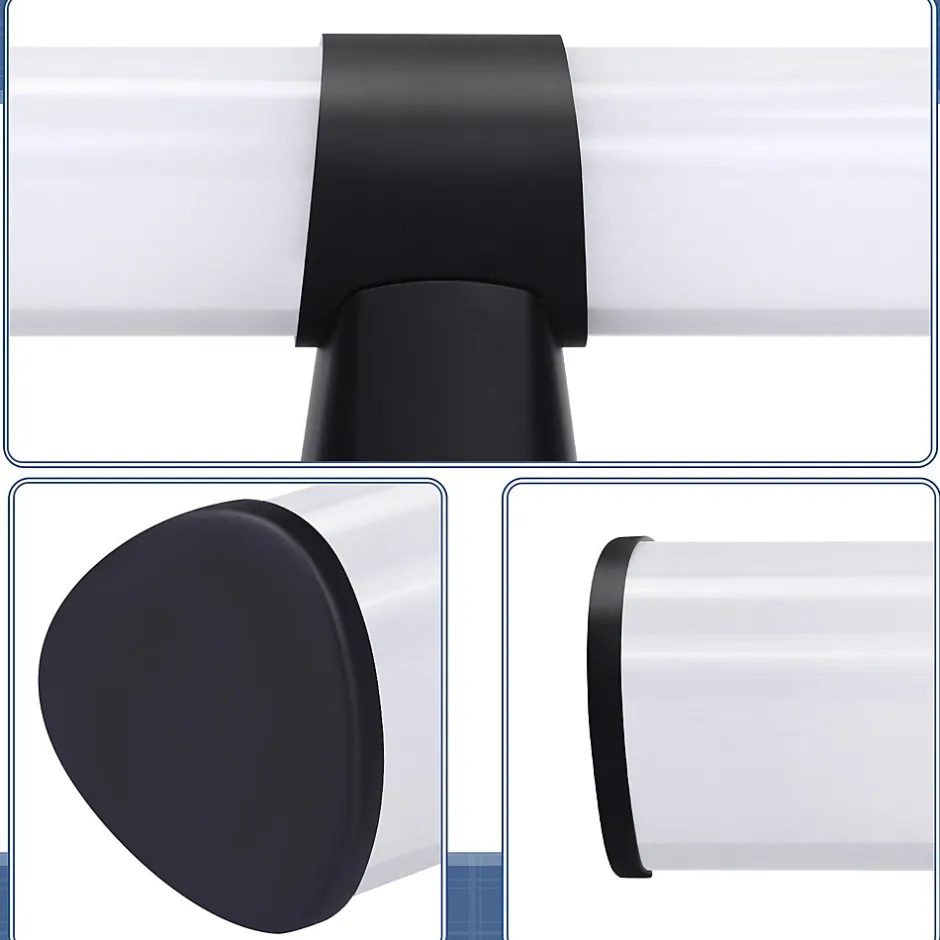 Nettlife applique miroir LED 15W 60cm blanc neutre 4000K noir