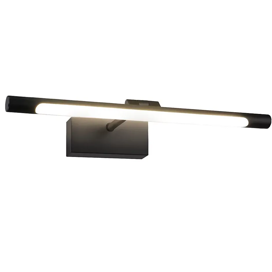 Nettlife Lampe à miroir LED salle de bain 6W blanc neutre 4000K pinçable Applique murale chrome* Miroir Grossissant Lumineux