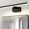 Nettlife Lampe Miroir LED IP44 12W 60cm Blanc Neutre 4000K Salle de Bain Noire