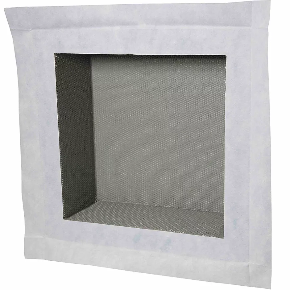 U-tile Niche de douche à carreler - format intérieur 30 x 30 cm - 15 cm de profondeur