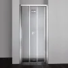 Kiamami Valentina Niche de douche 110 cm porte trois portes coulissantes - star* Porte De Douche