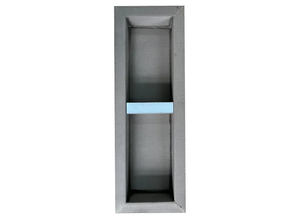 Vente-unique Niche de douche à encastrer et prête à carreler avec 1 étagère - 31 x 91 cm - KLARA* Niche De Salle De Bains